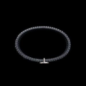 Divine Shiva Trishul Black Bead Bracelet