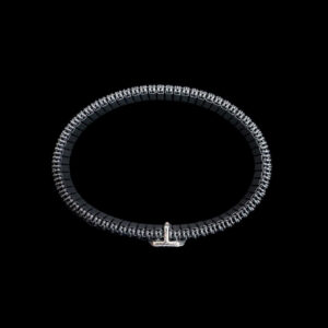 Divine Ganesha Black Bead Bracelet