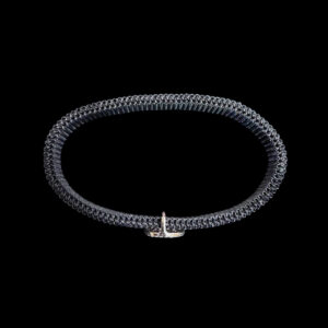 Sacred Om Black Bead Bracelet