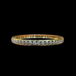 Grand Diamond Gold & Silver Cutwork Bangles Set