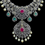 Grand Ruby & Diamond Bridal Long Haram