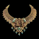 Majestic Ram Parivar Antique Gold Temple Necklace