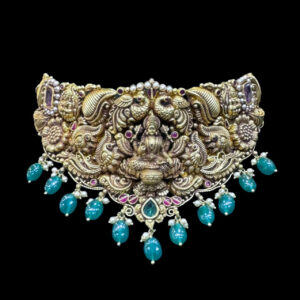Divine Lakshmi Antique Gold Temple Choker III