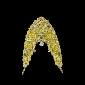 Divine Lakshmi Antique Gold Armlet