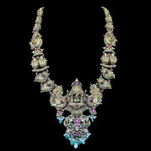 Divine Lakshmi Antique Gold Temple Haram III