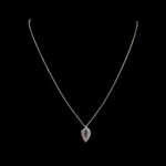 Dainty Silver Leaf Pendant Chain