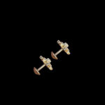 Radiant Diamond Floral Star Stud Earrings II