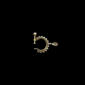 Classic Diamond Gold Nath