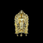 Divine Venkateswara Diamond & Gold Pendant