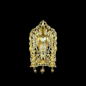 Divine Venkateswara Diamond & Gold Pendant