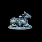Divine Nandi Antique Silver Idol