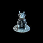 Divine Nandi Antique Silver Idol