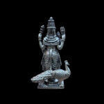Divine Murugan Antique Silver Idol