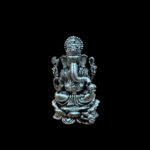 Divine Ganesha Antique Silver Idol