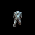 Majestic Caparisoned Elephant Silver Idol