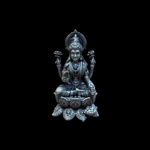 Divine Lakshmi Silver Idol