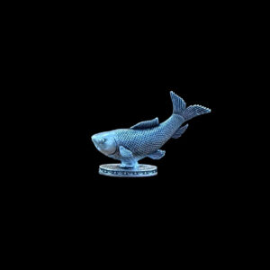 Graceful Fish Silver Idol