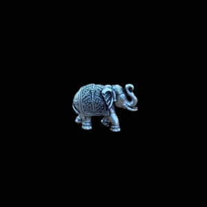 Regal Elephant Silver Idol