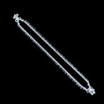Graceful Silver Ghungroo Anklet