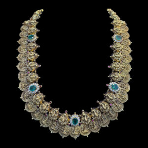 Divine Lakshmi Kasu Coin Gold Necklace II