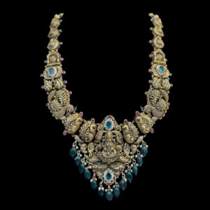 Divine Lakshmi Antique Gold Haram