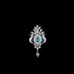 Ethereal Emerald & Diamond Pendant