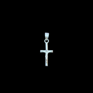 Elegant Silver Crucifix Pendant