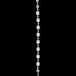 Radiant Diamond Bead Long Chain