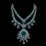 Grand Emerald & Diamond Victorian Necklace