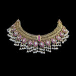 Divine Ganesha Antique Gold Temple Necklace II