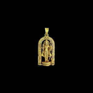 Divine Rama Antique Gold Arch Pendant