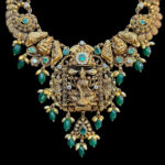 Divine Ganesha Antique Gold Temple Necklace