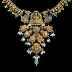 Divine Lakshmi Nakshi Antique Gold Necklace II