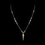 Elegant Gold & Black Bead Mangalsutra Chain