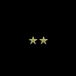 Whimsical Star Plain Gold Stud Earrings