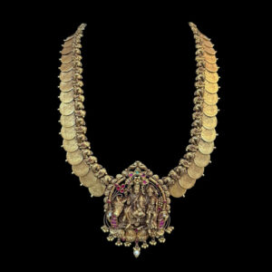 Divine Krishna Antique Gold Coin Haram