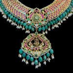 Divine Lakshmi Ruby Jadau Kundan Choker