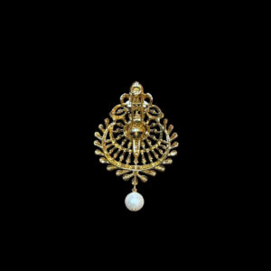 Divine Emerald & Diamond Chakra Pearl Pendant
