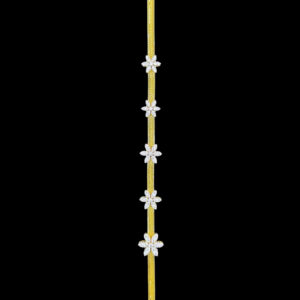 Radiant Diamond Star Floral Gold Side Chain