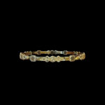 Ornate Gold Floral Nakshi Bangles Set
