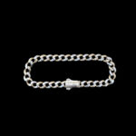 Classic Silver Curb Link Bracelet