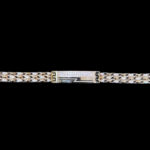 Regal Two-Tone Gold Diamond Link Bracelet