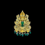 Divine Balaji Antique Gold Diamond Pendant