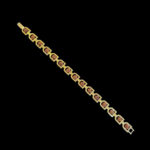 Sacred Rudraksha & Gold Link Bracelet