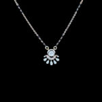 Dainty Diamond Floral Mangalsutra