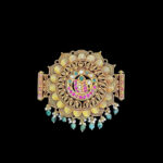 Divine Lakshmi Antique Gold Temple Vaddanam
