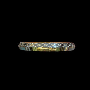 Majestic Nakshi Two-Tone Gold Bangle