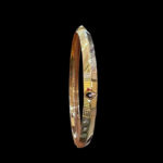 Divine Shiva Lingam Gold Bangle