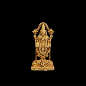Divine Tirupati Balaji Antique Gold Idol
