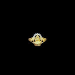 Divine Lakshmi Gold & Diamond Temple Ring